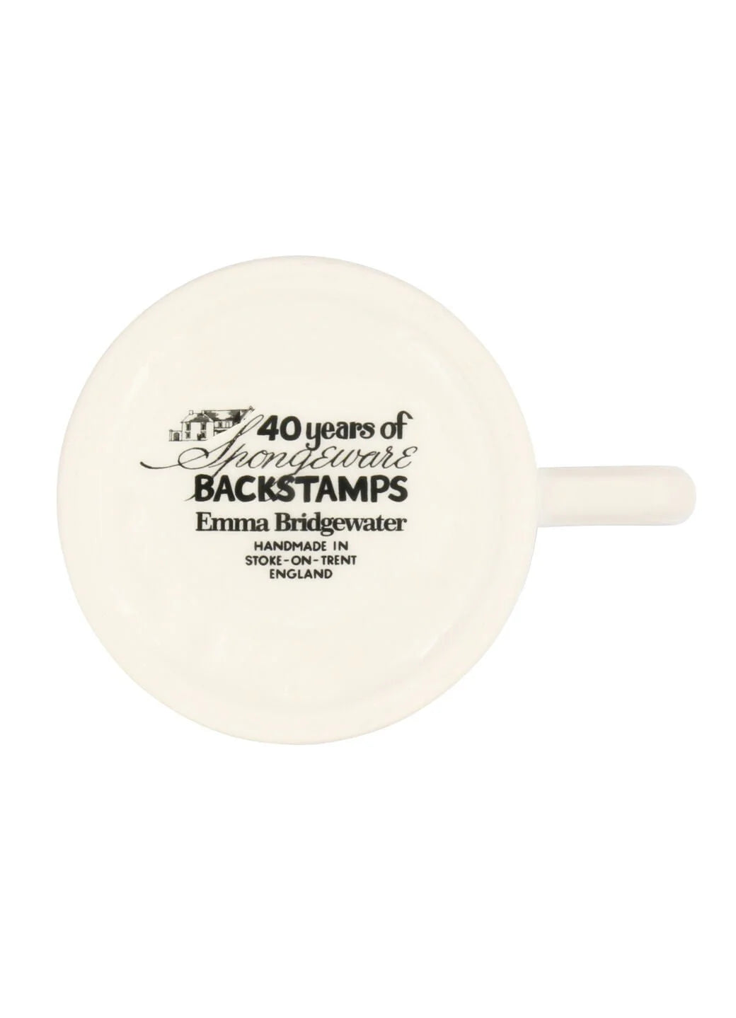 Emma Bridgewater New Backstamps From 40 Years 1/2 Pint Mug