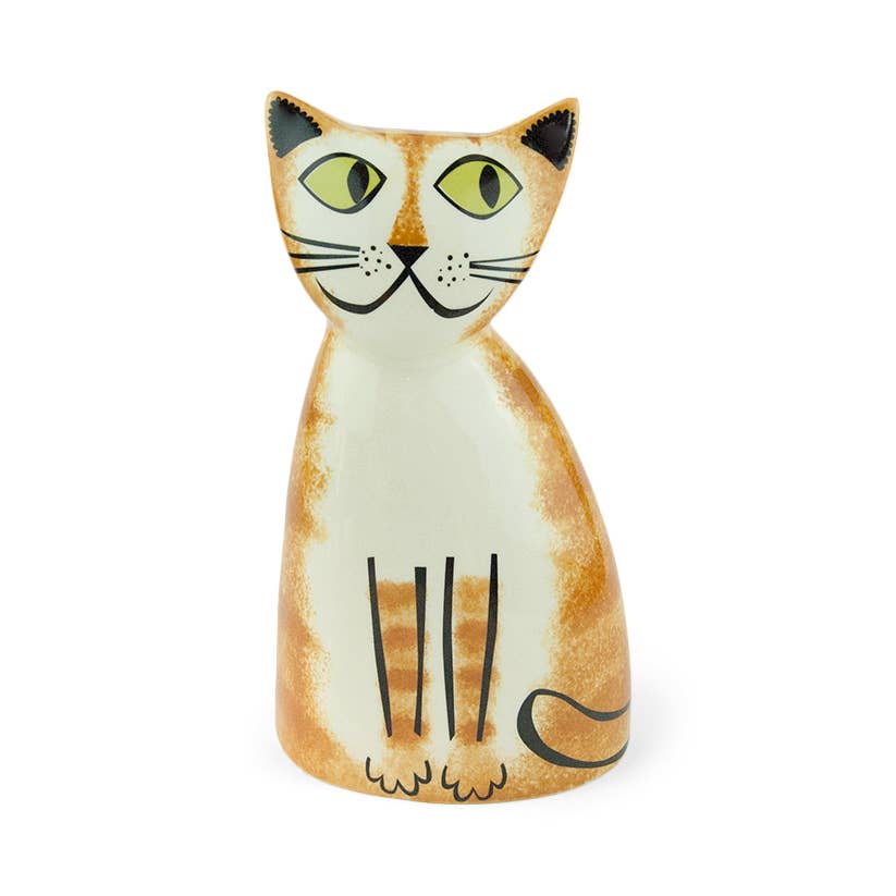 Hannah Turner Handmade Ceramic Ginger Cat Money Box