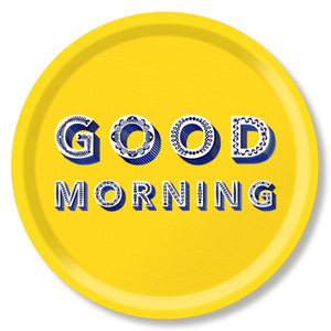 Jamida Asta Barrington Good Morning / yellow Tray 39cm