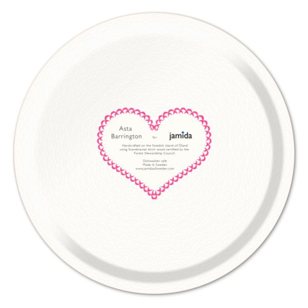 Asta Barrington Love / bright pink Tray 31cm