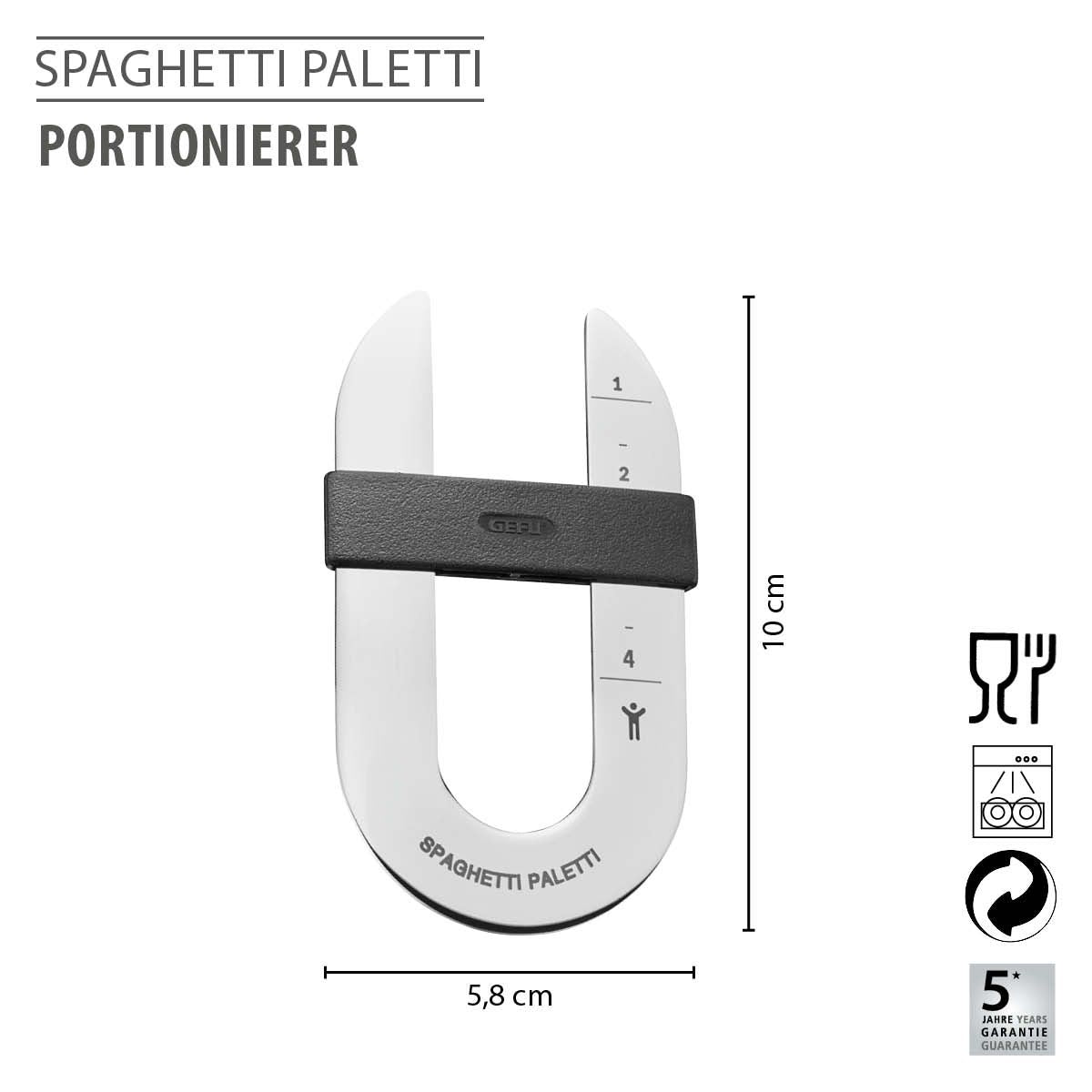 Gefu Measurer SPAGHETTI PALETTI