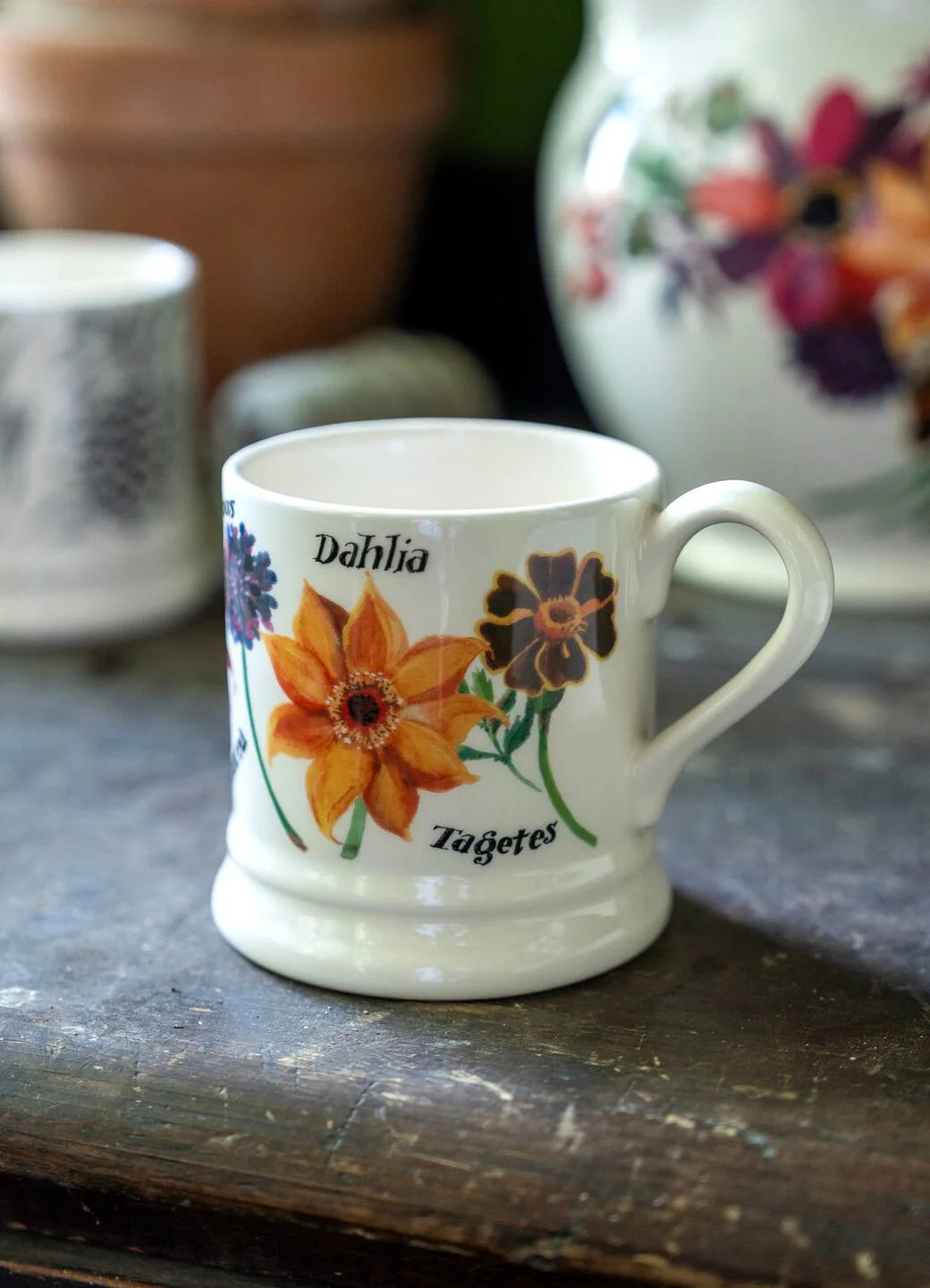 Emma Bridgewater New Autumn Flowers 1/2 Pint Mug