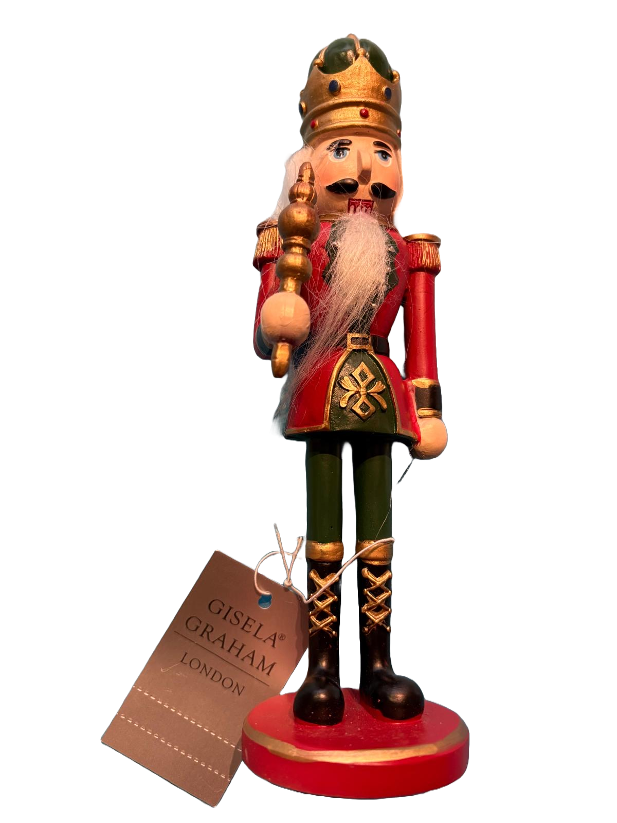 Gisela Graham Resin Nutcracker Ornament
