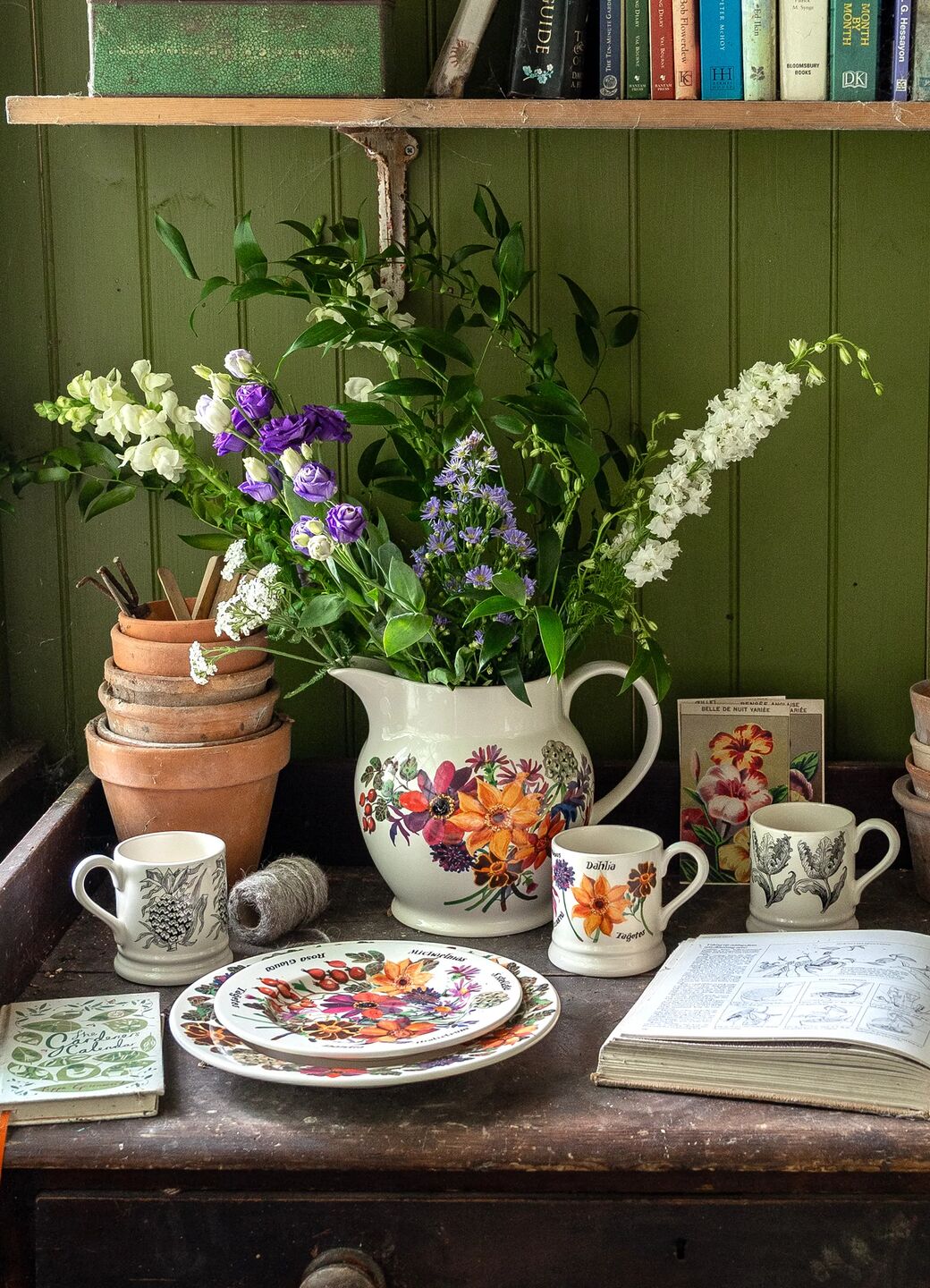 Emma Bridgewater New Autumn Flowers 1/2 Pint Mug