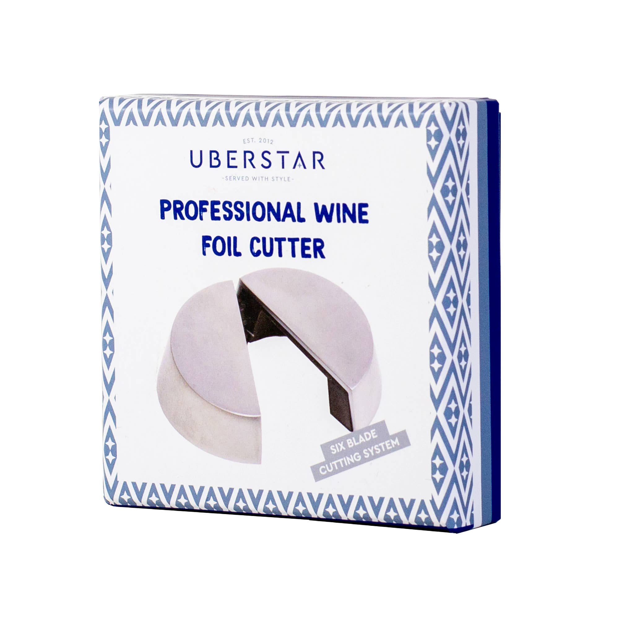 Uberstar Professional Wine Bottle Foil Cutter (6 Blades)