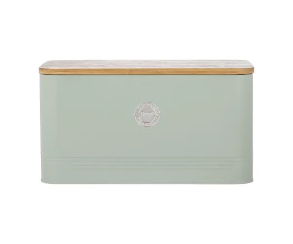 Living Squircle Mint Bread Bin 9l