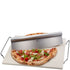 Gefu DARIOSO Pizza stone with stand + pizza cutter, square
