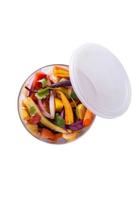 Pyrex Cook & Freeze Round Dish With Plastic Lid 1.6L