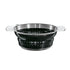 Rösle Foldable Colander black 24 cm|9.5 in. 12164