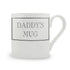 Stubbs Mugs, Black Daddy Mug Large 300ml