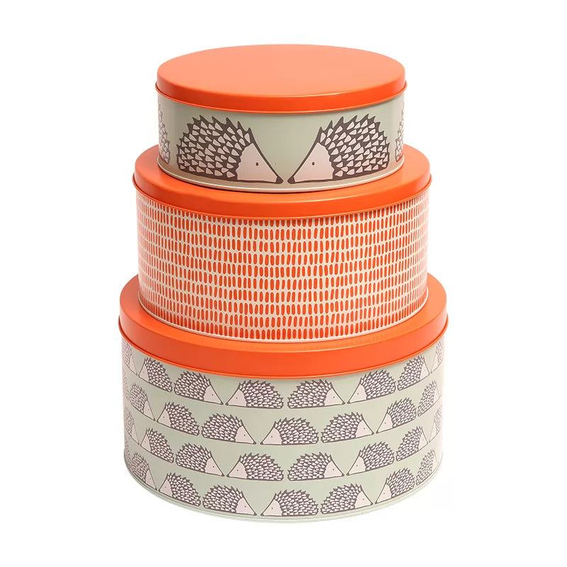 Scion Spike Set of 3 Round Cake Tins - Sage
