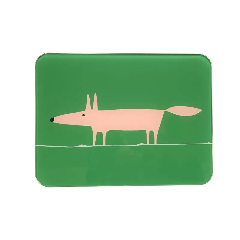Scion Mr Fox Worktop Saver – Mint Leaf