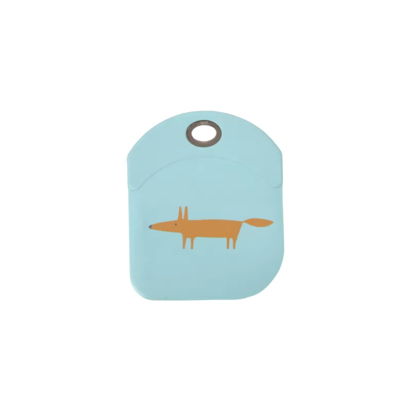 Scion Mr Fox Silicone Dough Scraper - Blue