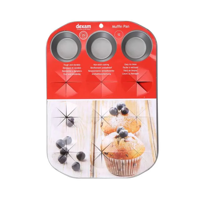 Dexam 12 Cup Muffin Pan