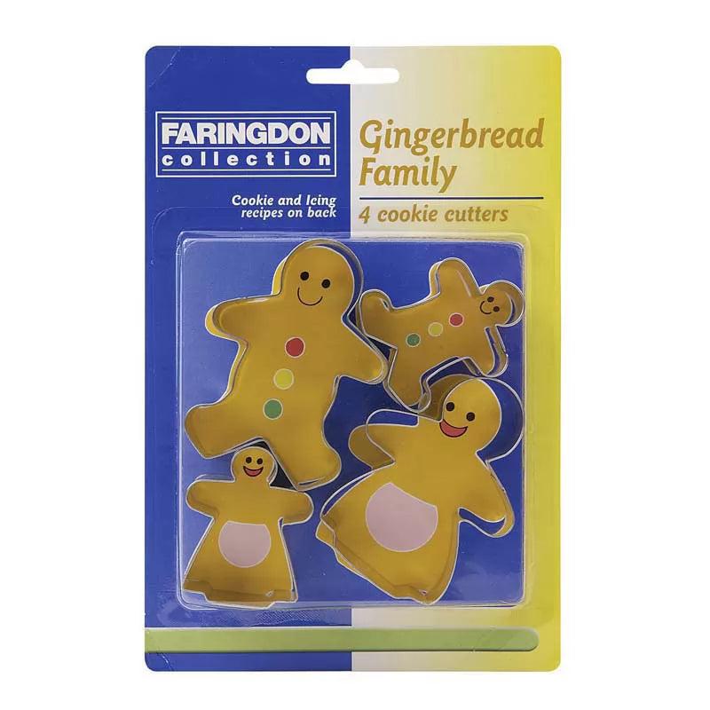 Dexam Gingerbread Family Cookie Cutter Set