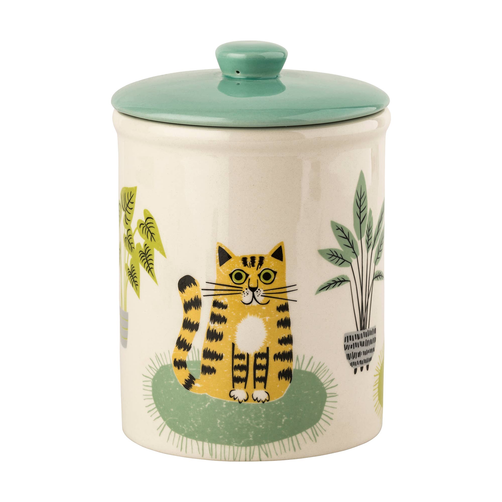 Hannah Turner Handmade Ceramic Cat Storage Jar