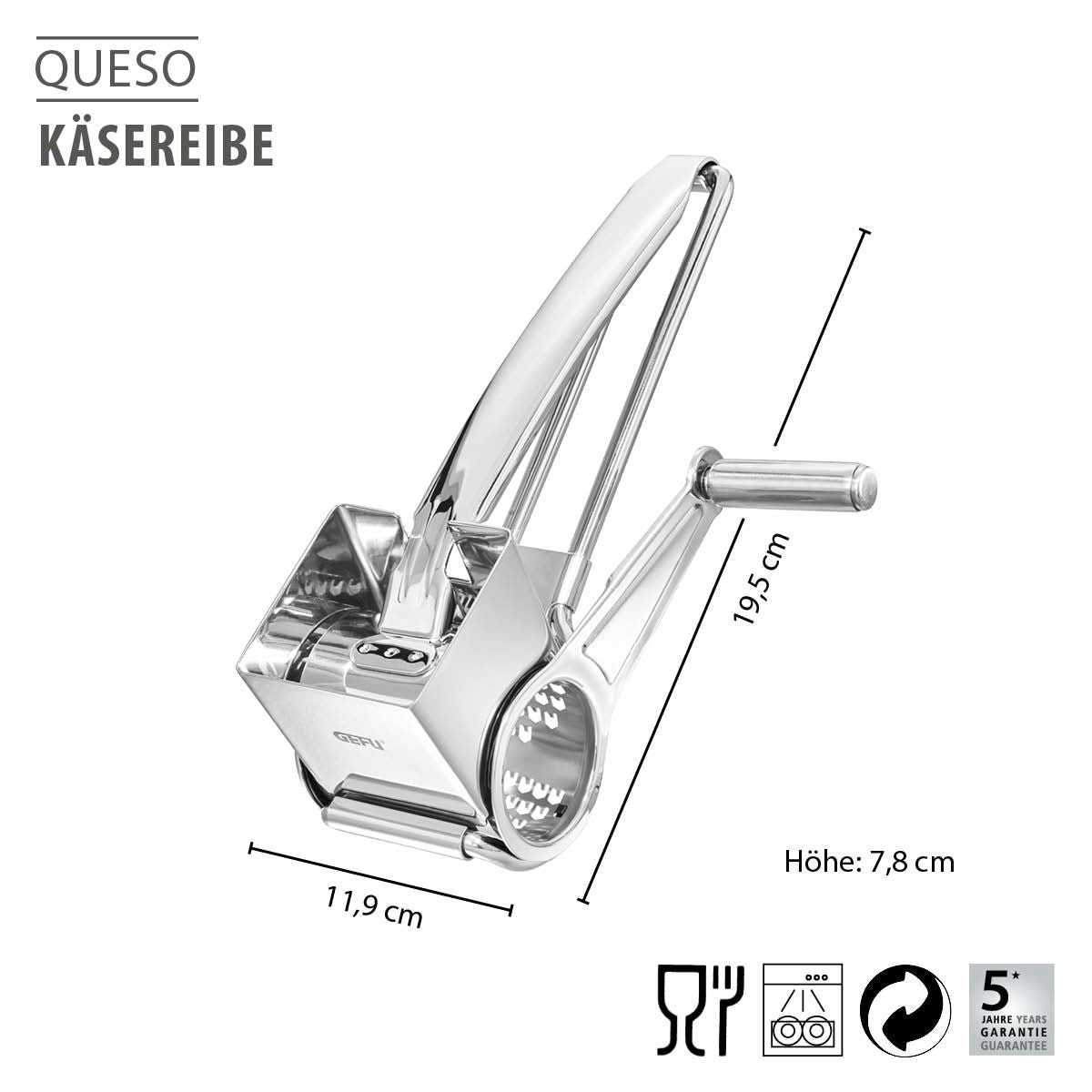 Gefu Cheese grater QUESO