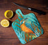 Dollyhotdogs Small Kingfisher Chopping Board