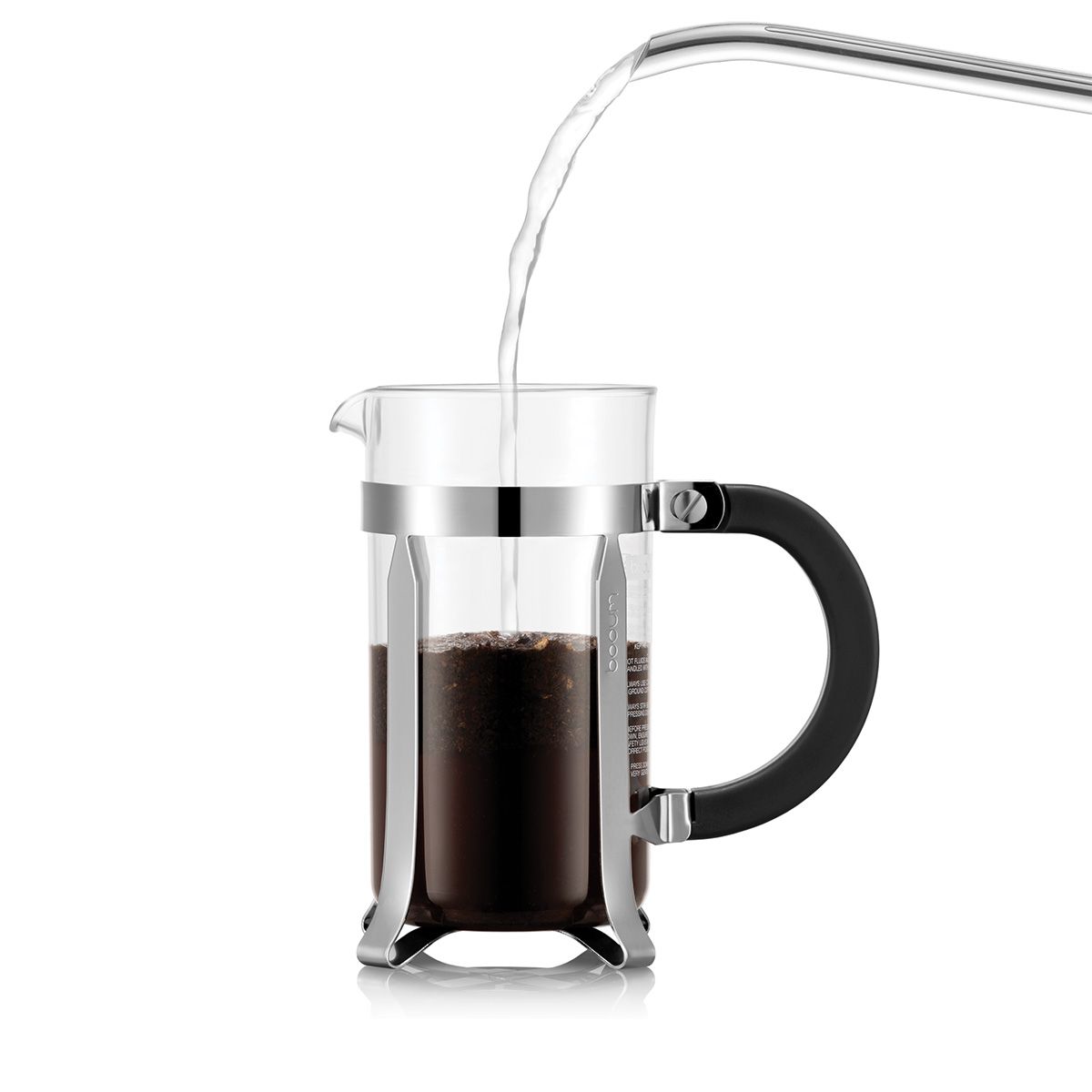 Bodum Chambord® French Press 3 Cup Coffee maker Chrome