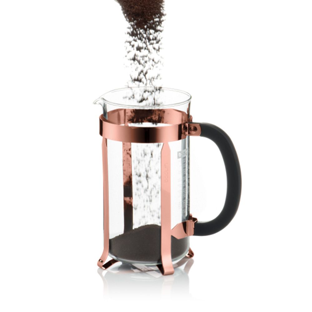 Bodum Chambord® French Press 8 Cup Coffee Maker Copper