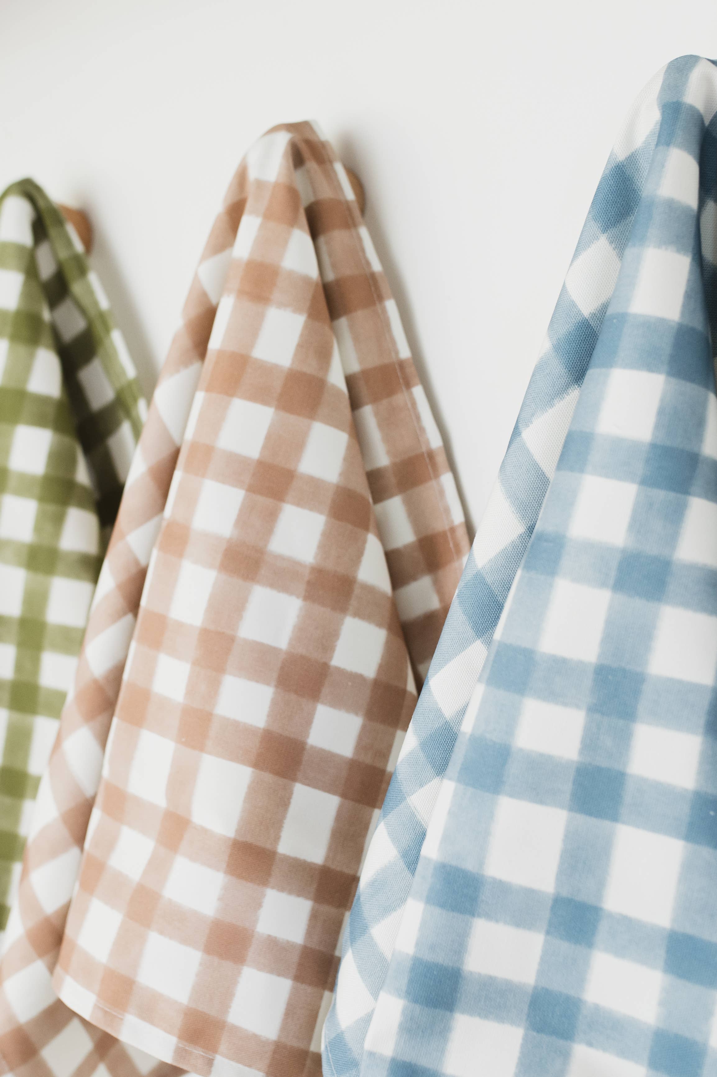 Blue Gingham Tea Towel