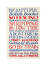 Emma Bridgewater Red & Blue Toast Tea Towel