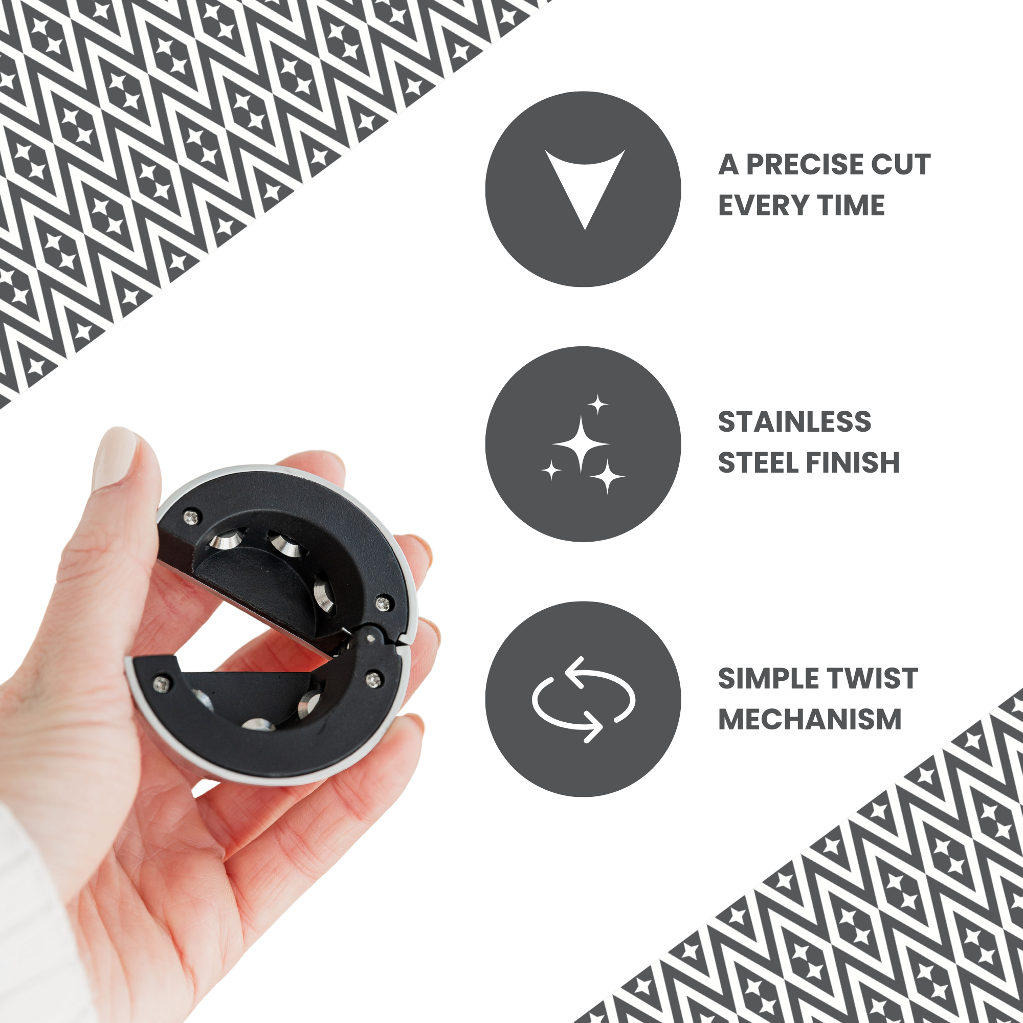 Uberstar Professional Wine Bottle Foil Cutter (6 Blades)