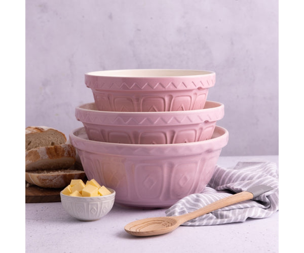 Mason Cash Powder Pink Mixing Bowl 26cm