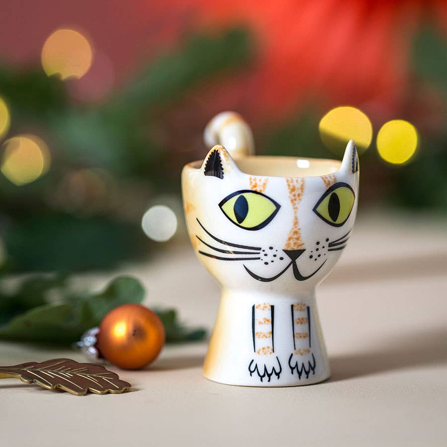 Hannah Turner Ginger Cat Egg Cup