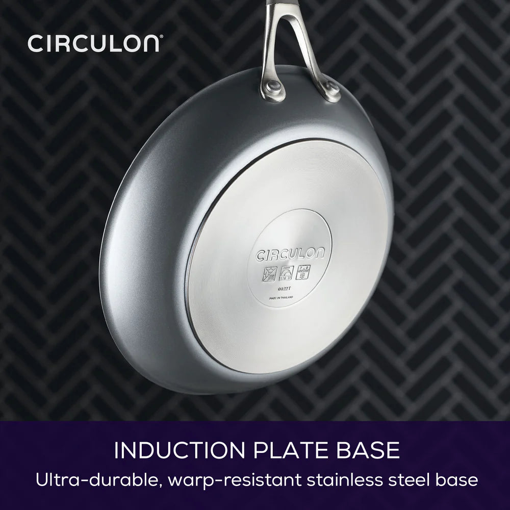 Circulon ScratchDefense Extreme Non-Stick Wok & Helper Handle - 34cm
