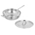 Kuhn Rikon CULINARY FIVEPLY Wok Pan with lid uncoated Ø 28 cm