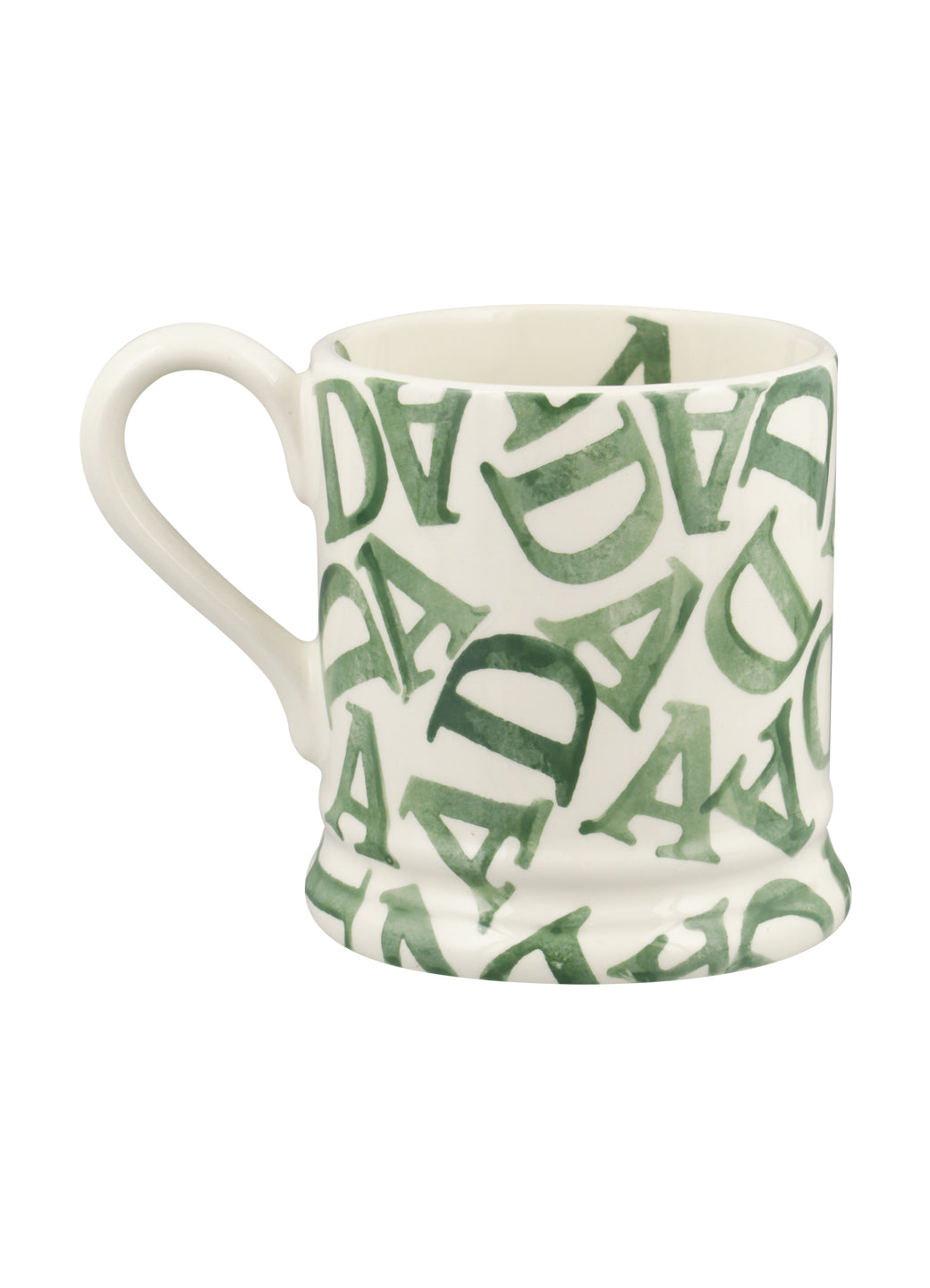 Emma Bridgewater Green D.A.D 1/2 Pint Mugs