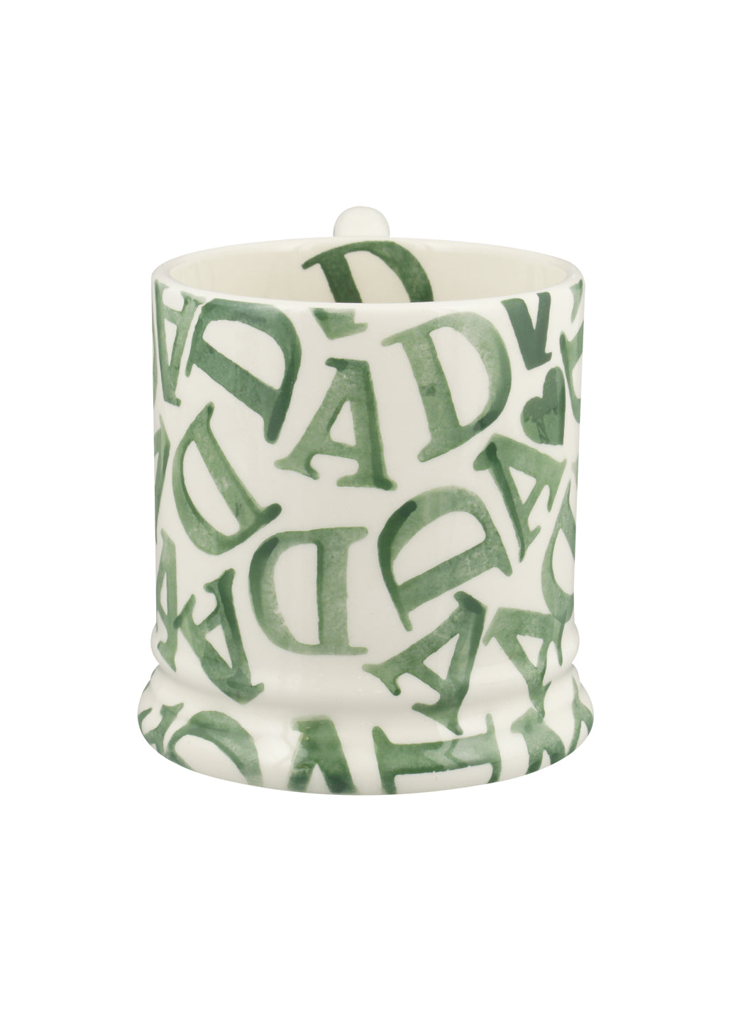 Emma Bridgewater Green D.A.D 1/2 Pint Mugs