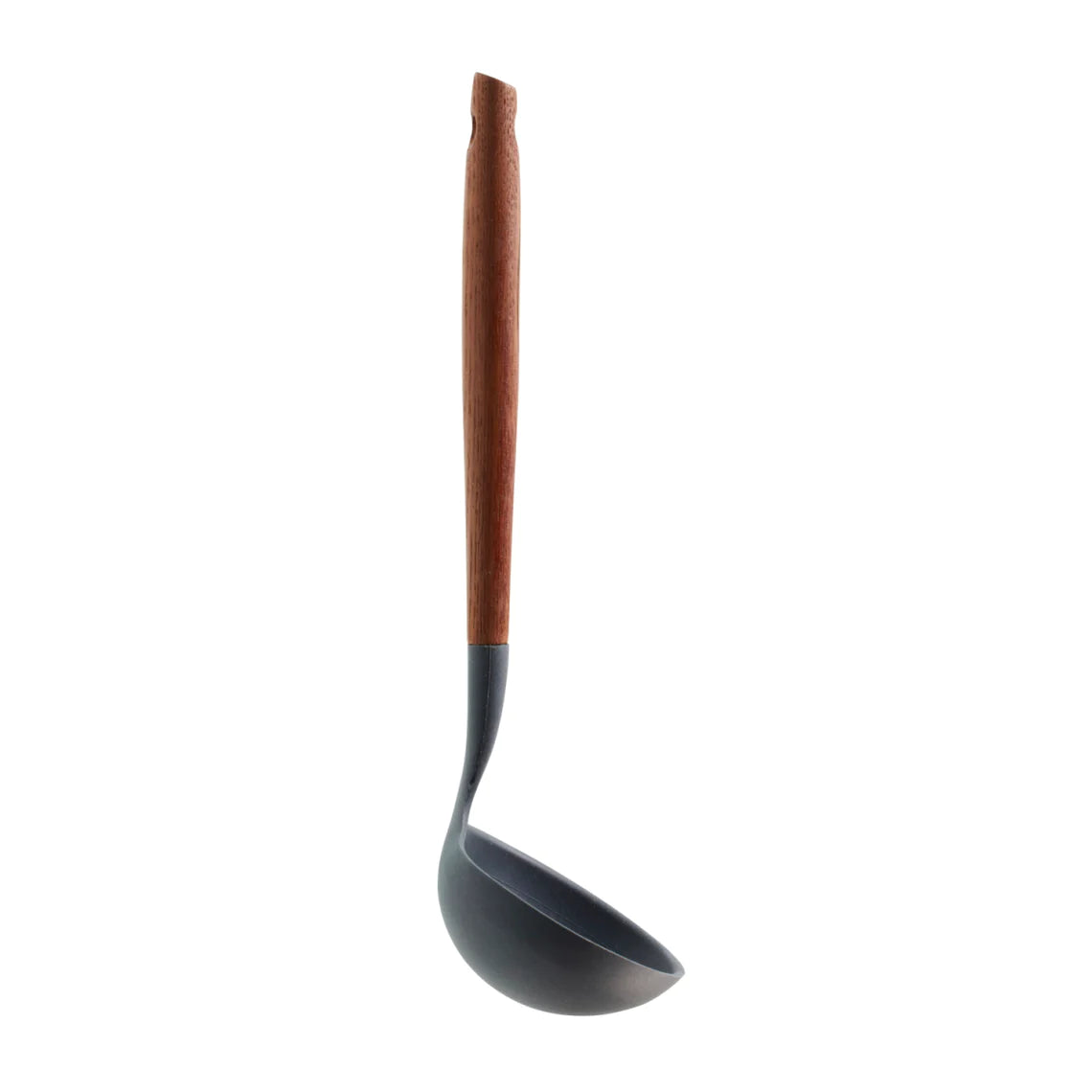 Scapan 31cm Soup Ladle, Silicone/Carbonized Ash