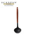 Scapan 31cm Soup Ladle, Silicone/Carbonized Ash