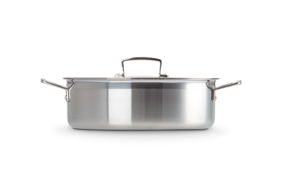 Le Creuset 3-ply Stainless Steel Sauteuse 28cm