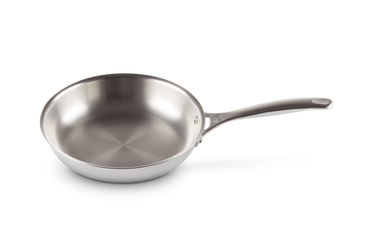 Le Creuset Signature Stainless Steel Uncoated Frying Pan 24cm