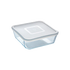 Pyrex Cook & Freeze 2.0L Square Dish with Lid 20cm