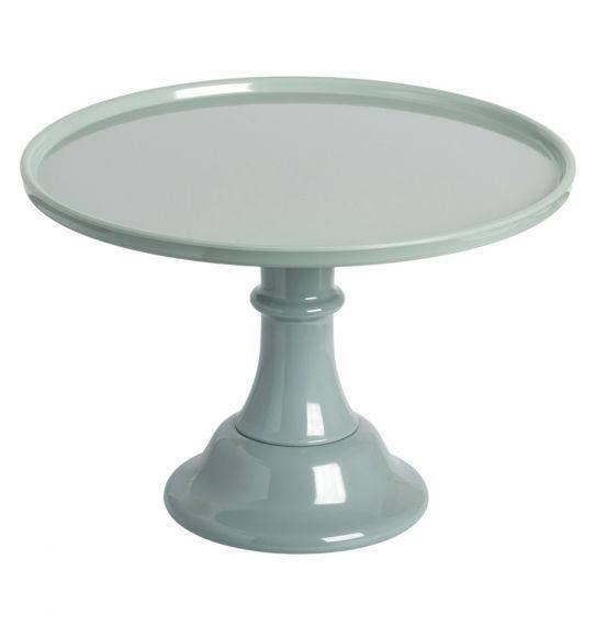 Melamine Cake stand: Large - sage green