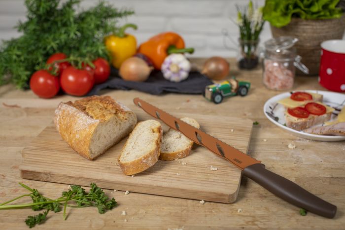 Kuhn Rikon Colori® Bread & Baguette Knife