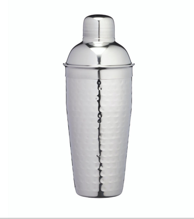 BarCraft Hammered-Steel Textured Cobbler-Style Shaker