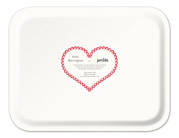 Asta Barrington Cheers / red - Tray 36x28cm