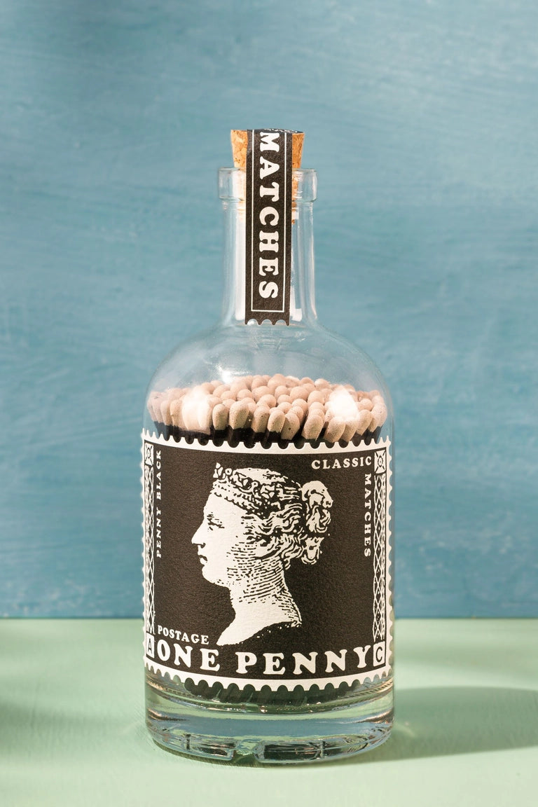 Archivist Penny Black Stamp Match Bottle