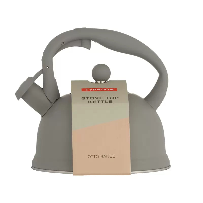 Typhoon Living Otto Stove Top Kettle Grey 1.8L