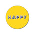 Asta Barrington Happy / Yellow Coaster Ø 10cm