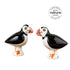 Hannah Turner Handmade Ceramic Puffin Salt and Pepper Shakers