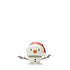 Hoptimist Santa Snowman Small White