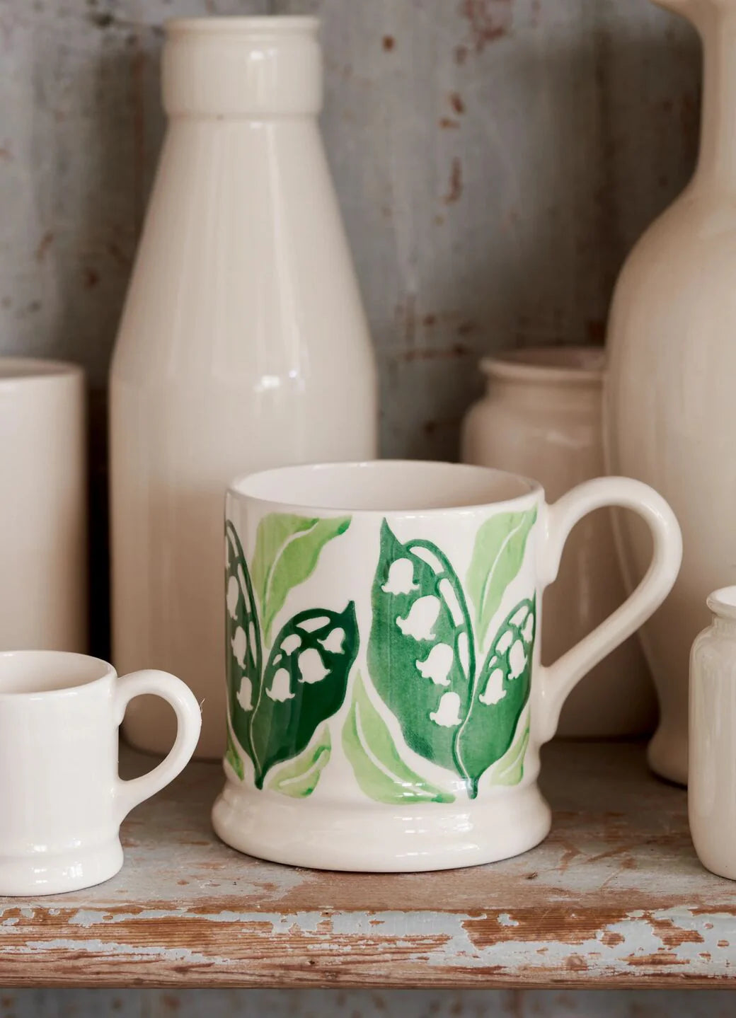 Emma Bridgewater NEW Lily Of The Valley 1/2 Pint Mug