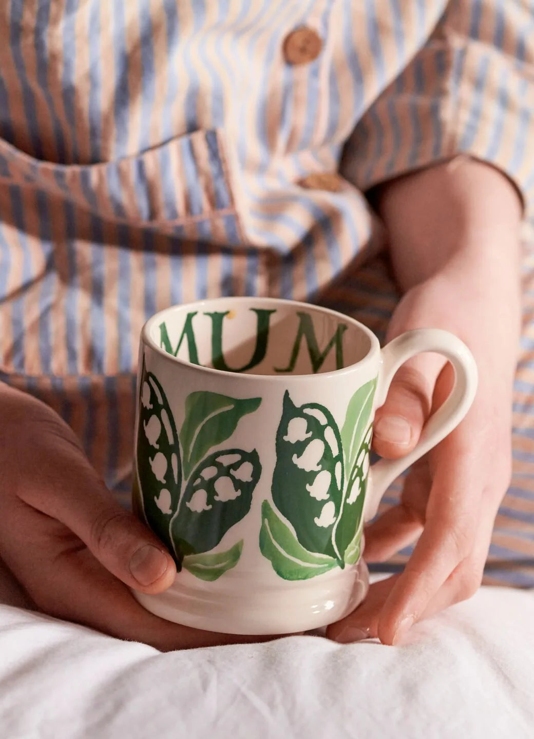 Emma Bridgewater NEW Lily Of The Valley Mum 1/2 Pint Mug