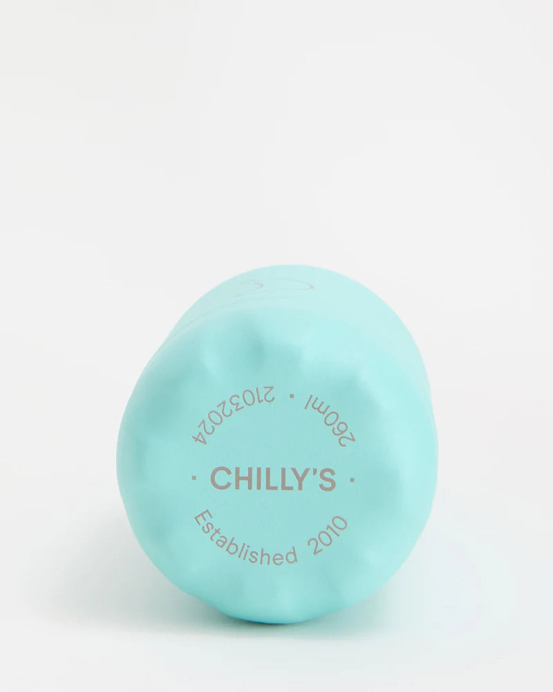 Chilly's Pastel All Green Water Bottle 260ml